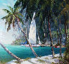 Sail Cove 16x20 Original Painting by Art Fronckowiak - 0