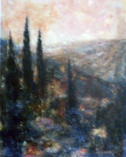 Cedar Glow 36x24 Original Painting - Art Fronckowiak Cedar Glow 36x24 Original Painting - Art Fronckowiak
