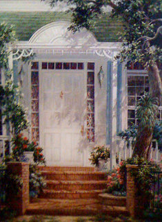 Grand Entrance 46x34 Huge Original Painting - Art Fronckowiak Grand Entrance 46x34 Huge Original Painting - Art Fronckowiak