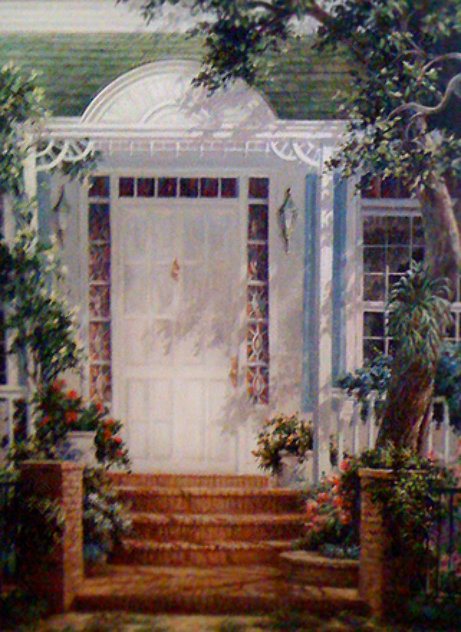 Grand Entrance 46x34 Huge Original Painting by Art Fronckowiak