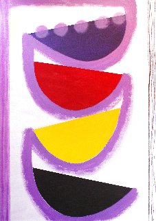 Tolcarne Rhythm 1998 82x57 Super Huge Original Painting - Terry Frost Tolcarne Rhythm 1998 82x57 Super Huge Original Painting - Terry Frost