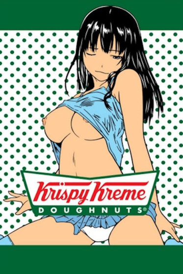 Ben Frost 版画 Krispy Kreme (Green) KRISPY KREME - 'Sticky Fingers' Editions — Ben Frost