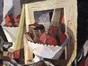 Untitled Painting 24x28 - Framed Oil on Masonite Original Painting by Mary Finley Fry - 2