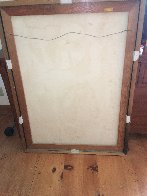 Untitled Painting 1971 38x48 Huge Original Painting by Luigi Fumagalli - 5 Untitled Painting 1971 38x48 Huge Original Painting by Luigi Fumagalli - 5