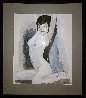 Untitled Asian Nude 2006 24x21 Works on Paper (not prints) by Luigi Fumagalli - 1