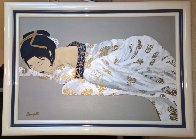 Untitled, His Wife 1980 41x30 Huge Original Painting by Luigi Fumagalli - 1 Untitled, His Wife 1980 41x30 Huge Original Painting by Luigi Fumagalli - 1