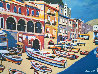Untitled Italy 1980 36x46 Huge Original Painting by Luigi Fumagalli - 0