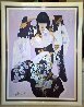 Noriko 1980 43x33 Huge Original Painting by Luigi Fumagalli - 1