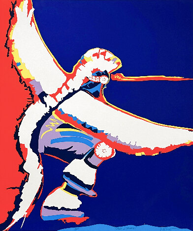 Eagle Dancer AP 1987 Limited Edition Print - Malcolm Furlow