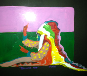 Medicine Man 24x24 Original Painting - Malcolm Furlow Medicine Man 24x24 Original Painting - Malcolm Furlow