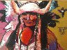 Shaman of the Lakota Sioux 2009 40x40 Original Painting by Malcolm Furlow - 3