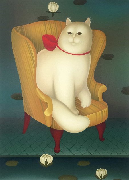 Cat  Limited Edition Print by Igor Galanin