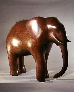 Elephant Bronze Sculpture 2000 31 in Sculpture - Igor Galanin Elephant Bronze Sculpture 2000 31 in Sculpture - Igor Galanin