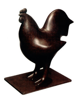 Rooster Bronze Sculpture 2002 14 in Sculpture - Igor Galanin Rooster Bronze Sculpture 2002 14 in Sculpture - Igor Galanin
