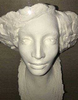 Untitled Cast Paper Sculpture  22 in Sculpture - Frank Gallo