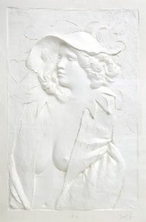 Actress Cast Paper Sculpture 1980 49x37 Limited Edition Print - Frank Gallo Actress Cast Paper Sculpture 1980 49x37 Limited Edition Print - Frank Gallo