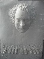 Beethoven Foundation Cast Paper Sculpture 1985 Sculpture by Frank Gallo - 4 Beethoven Foundation Cast Paper Sculpture 1985 Sculpture by Frank Gallo - 4