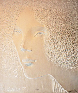 Face Cast Paper 48x38 Limited Edition Print - Frank Gallo