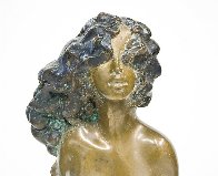 Young Girl Bronze Unique Sculpture 1971 16 in Sculpture by Frank Gallo - 4 Young Girl Bronze Unique Sculpture 1971 16 in Sculpture by Frank Gallo - 4