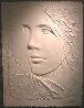 Secrets Cast Paper Sculpture 1980 61x46 - Huge Sculpture by Frank Gallo - 1