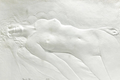 Faint Cast Paper AP 1984 33x48 - Huge Sculpture - Frank Gallo