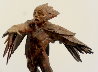 Winged Runner Unique Bronze Sculpture 9 in Sculpture by Theodore Gall - 4