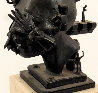 Gallery of No Evil Bronze Unique Bronze Sculpture 12 in Sculpture by Theodore Gall - 2