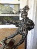 Untitled Figurative Steel Sculpture 1980 58 in - Huge - Unique Sculpture by Theodore Gall - 2