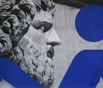 Italian Series #5 2012 14x17 Original Painting - Stephen Gamson Italian Series #5 2012 14x17 Original Painting - Stephen Gamson