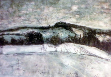 Untitled Landscape Limited Edition Print - Bernard Gantner Untitled Landscape Limited Edition Print - Bernard Gantner