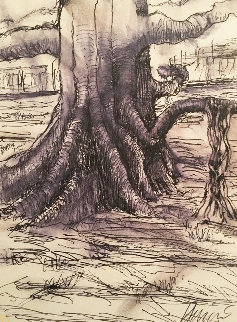 Banyan Tree 1991 HS Limited Edition Print - Jerry Garcia Banyan Tree 1991 HS Limited Edition Print - Jerry Garcia