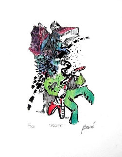 Rocker 1991 HS Limited Edition Print - Jerry Garcia Rocker 1991 HS Limited Edition Print - Jerry Garcia