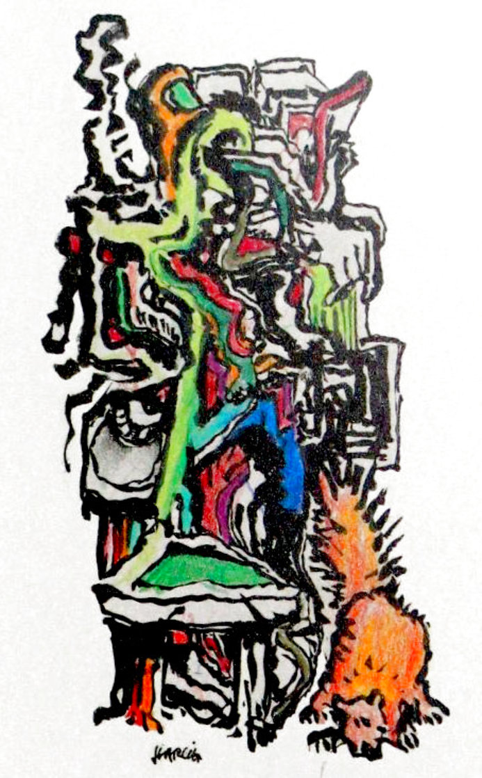 Squirrel Maze AP - HS Limited Edition Print by Jerry Garcia Squirrel Maze AP - HS Limited Edition Print by Jerry Garcia