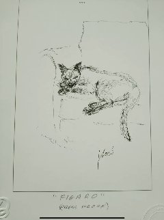 Figaro PP 1990 Limited Edition Print - Jerry Garcia Figaro PP 1990 Limited Edition Print - Jerry Garcia