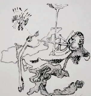 Never Swat a Fly 1990 Limited Edition Print - Jerry Garcia Never Swat a Fly 1990 Limited Edition Print - Jerry Garcia