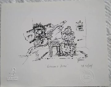Grandma’s House 1991 Limited Edition Print - Jerry Garcia