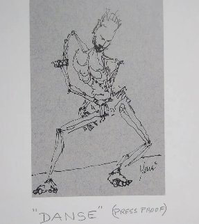 Danse PP 1991 Limited Edition Print - Jerry Garcia Danse PP 1991 Limited Edition Print - Jerry Garcia