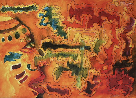Shaman 1991 Limited Edition Print - Jerry Garcia
