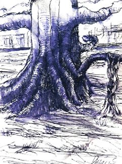 Banyan Tree 1991 Limited Edition Print - Jerry Garcia Banyan Tree 1991 Limited Edition Print - Jerry Garcia