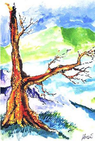 Irish Tree 1991 Limited Edition Print - Jerry Garcia
