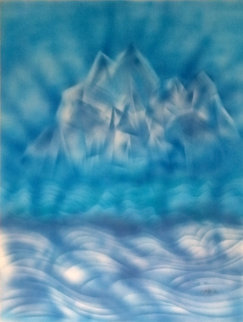 Blue Iceberg Limited Edition Print - Jerry Garcia Blue Iceberg Limited Edition Print - Jerry Garcia