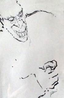 Greed Drawing 1992 Drawing - Jerry Garcia