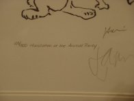 Humiliation At the Animal Party 1994 HS Limited Edition Print by Jerry Garcia - 1 Humiliation At the Animal Party 1994 HS Limited Edition Print by Jerry Garcia - 1