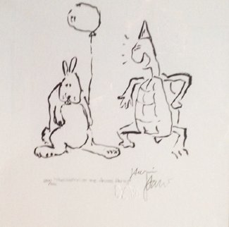 Humiliation At the Animal Party 1994 HS Limited Edition Print - Jerry Garcia Humiliation At the Animal Party 1994 HS Limited Edition Print - Jerry Garcia