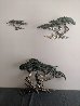 Small Cypress Wall Sculpture Tree 1991 13 in Sculpture by Danny Garcia - 2