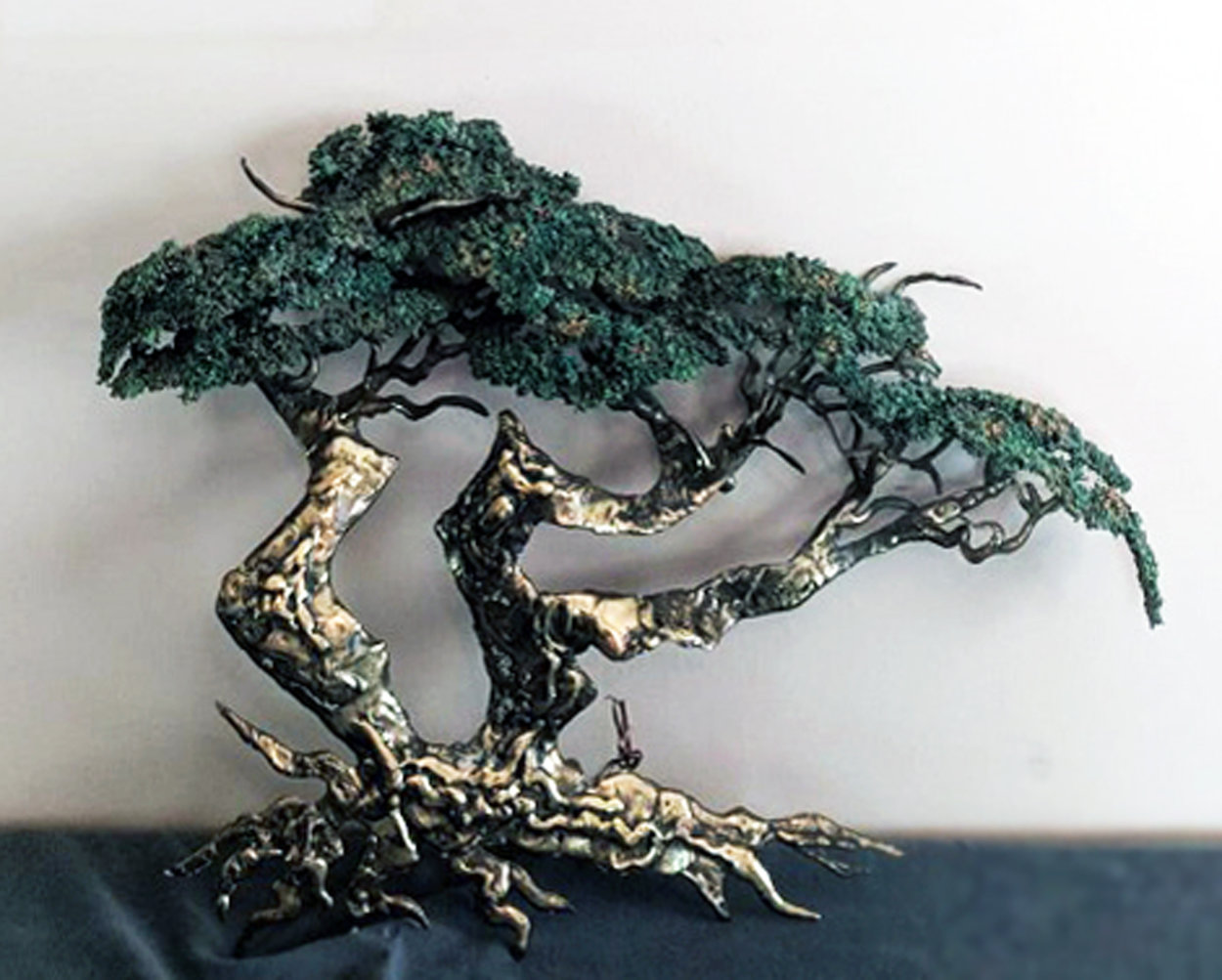 Medium Cypress Tree Bronze Sculpture 1991 25 in Sculpture by Danny Garcia
