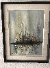Untitled Sailboat Painting 1974 30x24 Original Painting by Danny Garcia - 2