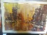 Untitled Cityscape 1963 24x36 Original Painting by Danny Garcia - 2