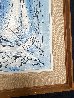 Untitled Seascape 1968 31x25 Original Painting by Danny Garcia - 5