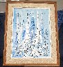 Untitled Seascape 1968 31x25 Original Painting by Danny Garcia - 1